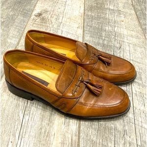 Florsheim brown leather loafers size 8.5 D